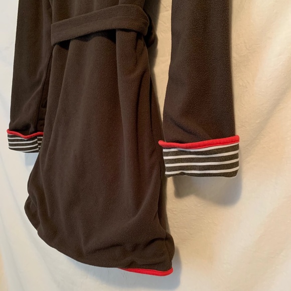 Timbo Dino Pirate Fleece Cotton Lined Robe Youth Size 12 - Picture 9 of 11